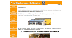 Desktop Screenshot of ffpottenstein.de